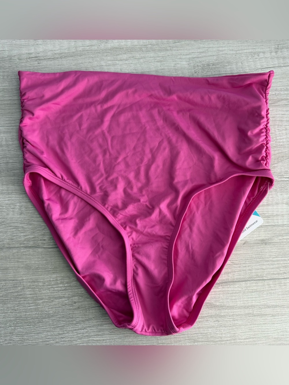 Coco Reef Women’s Pink Sorbet High Waisted Rollover Bikini Swim Bottoms Size 2XL